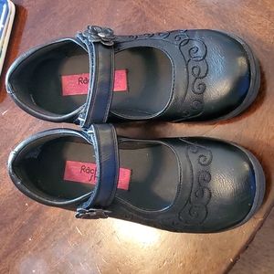 Children's black dress shoes